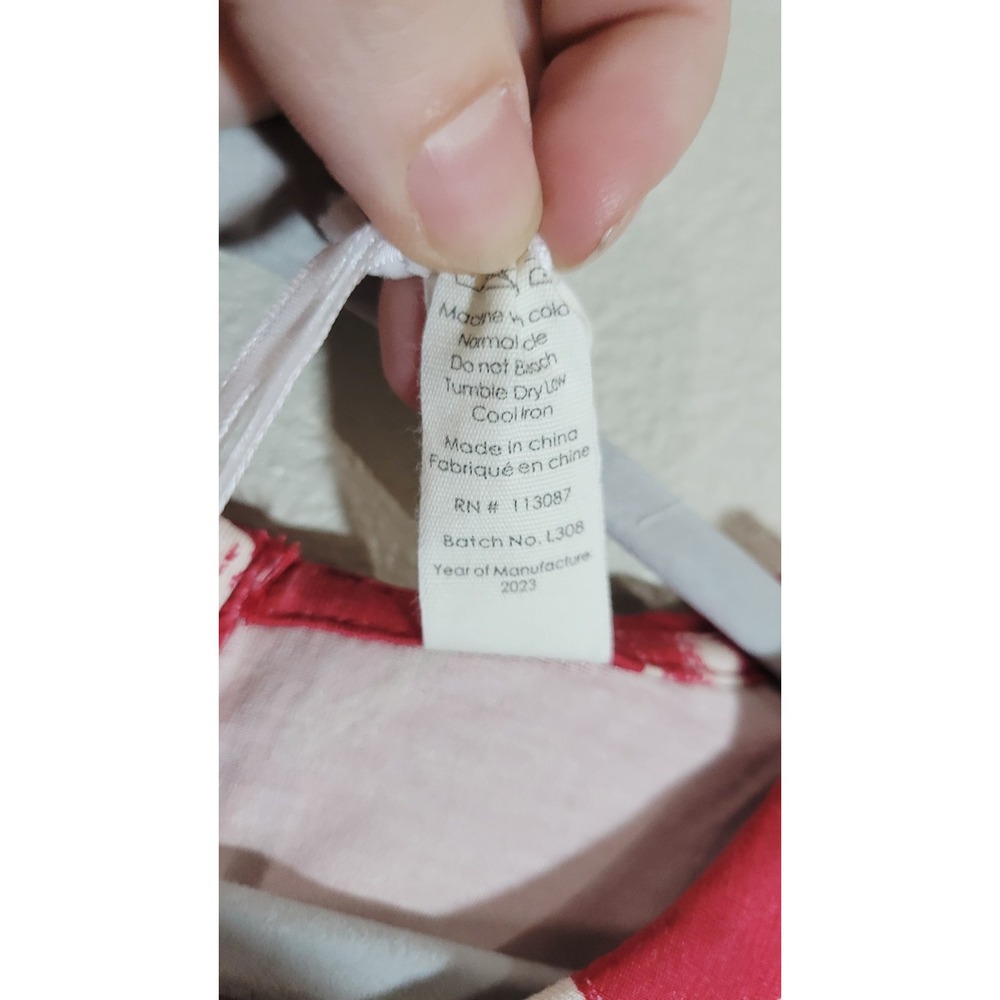 Kate Quinn Red Llama Heart‎ Bamboo Dress Girls 7Y NWT 2023 - Picture 4 of 7